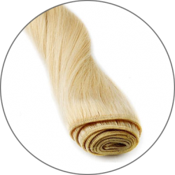 #6001 Extra Light Blonde, 40 cm, Weft Hair Extensions