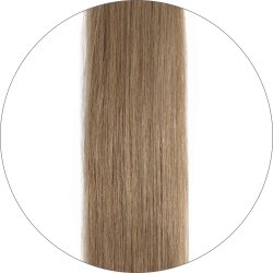 #10 Light Brown, 60 cm, Pre Bonded Hair Extensions, Single drawn