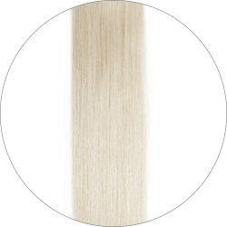 #6001 Extra Light Blonde, 50 cm, Premium Pre Bonded Hair Extensions, Single drawn