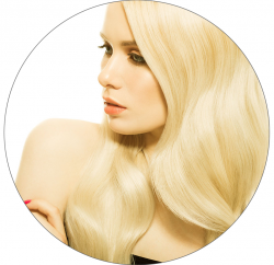 #613 Light Blonde, 70 cm, Clip In Hair Extensions