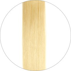 #613 Light Blonde, 50 cm, Premium Pre Bonded Hair Extensions, Single drawn