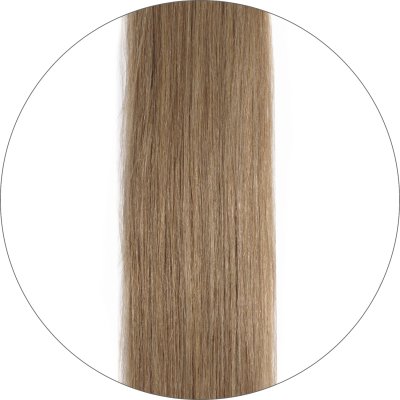 #10 Light Brown, 50 cm, Tape Hair Extensions, Single drawn